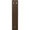 Ekena Millwork Traditional Steel Bracket, Hammered Brown 2"W x 10"D x 10"H BKTM02X10X10TRHBR - alternate 2